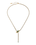 All I Think About Is Karma Snake Necklace